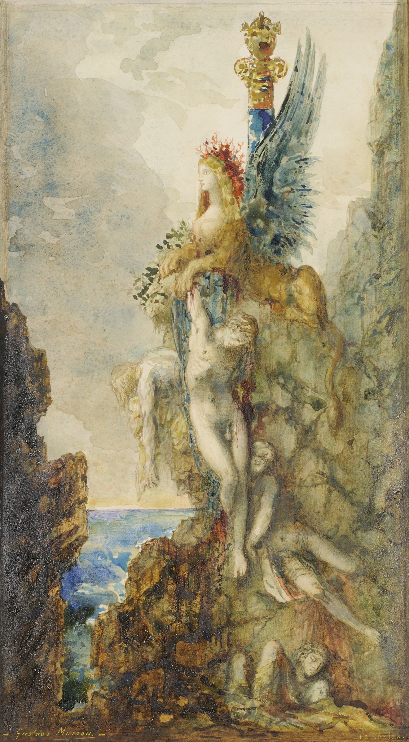 Le Sphinx Die Sphinx, Gustave Moreau (1826 &ndash; 1898), Foto: Carsten Gliese, K&ouml;ln