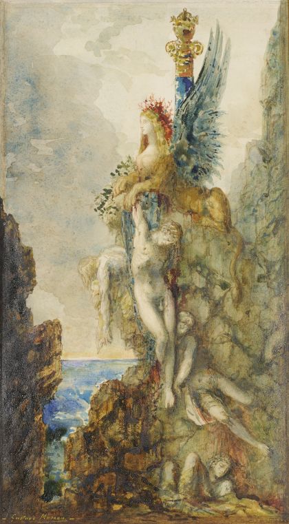 Le Sphinx Die Sphinx, Gustave Moreau (1826 – 1898), Foto: Carsten Gliese, Köln