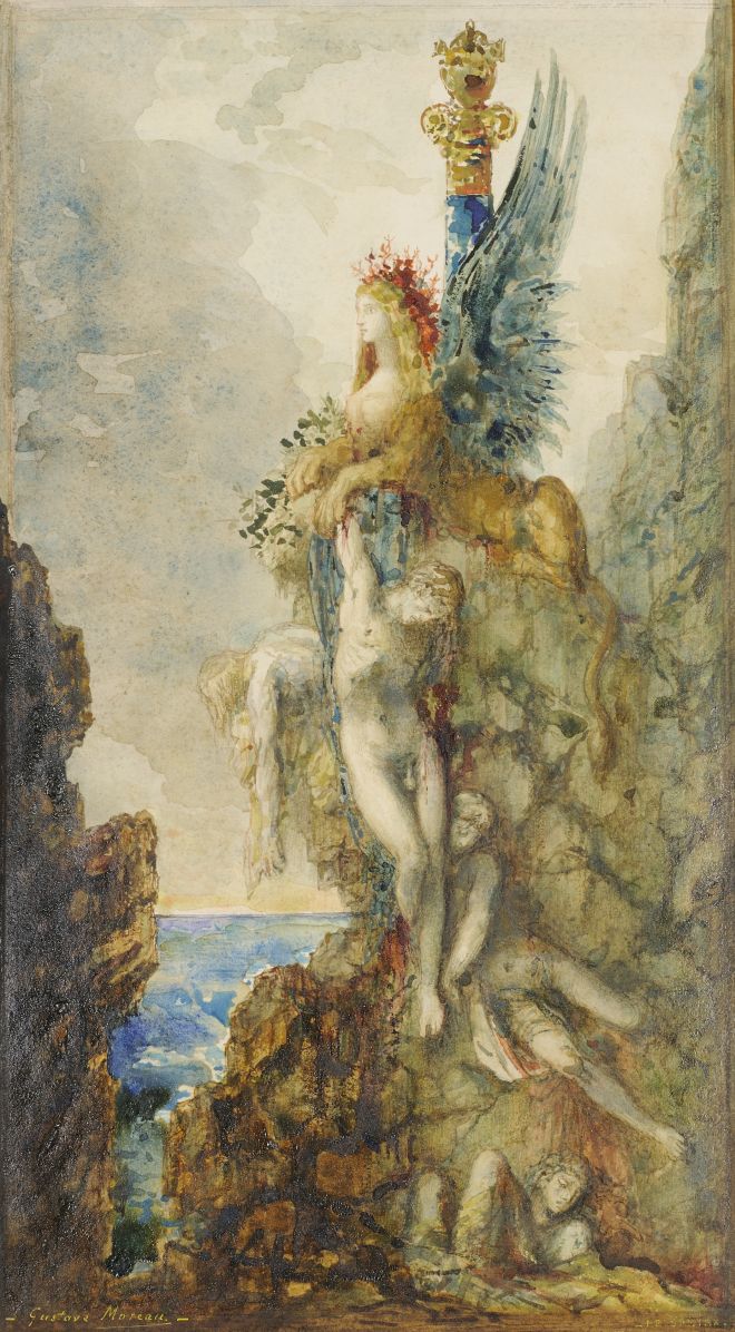 Le Sphinx Die Sphinx, Gustave Moreau (1826 – 1898), Foto: Carsten Gliese, Köln