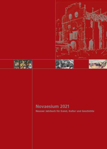 Das Bild zeigt das Deckblatt des Neusser Jahrbuchs 2021