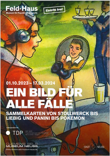Plakat der Ausstellung „Ein Bild für alle Fälle“