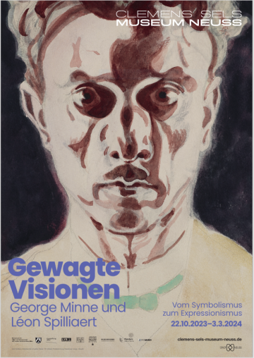 Plakat der Ausstellung Gewagte Visionen